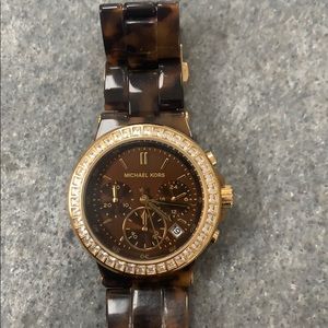 Michael Kors Tortoise Watch